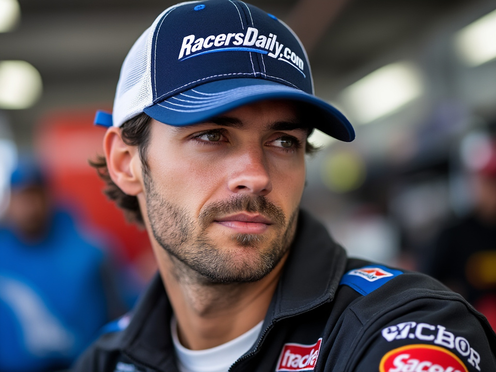 Racers Daily hat in Blue and White